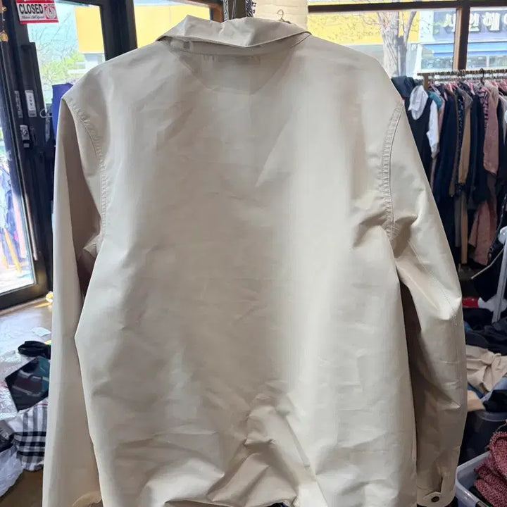 [BUNJANG] Nike Coach Jacket Beige / 나이키 코치 자켓 베이지