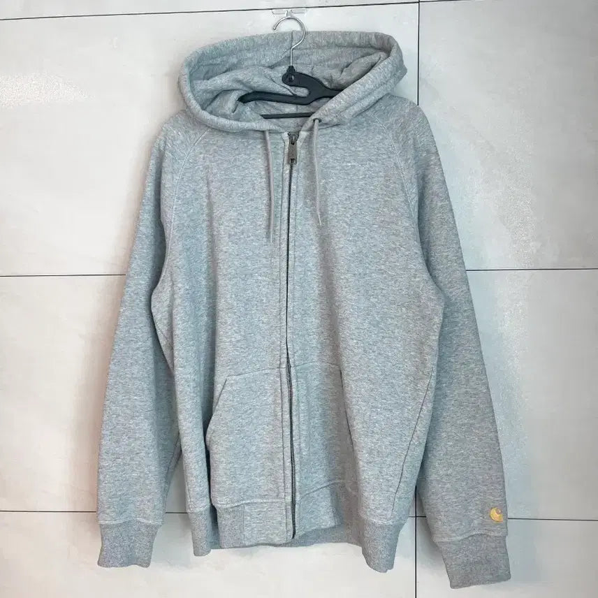 [BUNJANG] Carhartt Gray Hoodie Zip-up [M] / 칼하트 그레이 후드집업 [M]