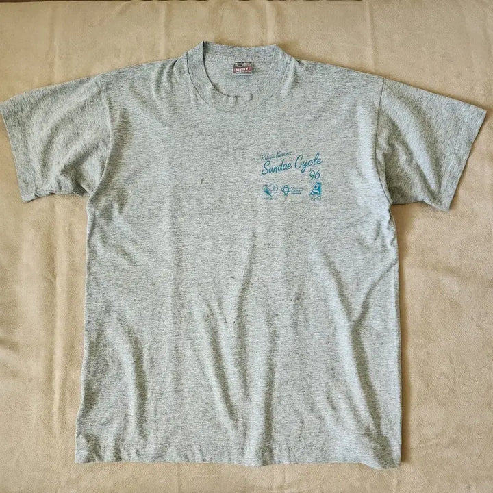 [BUNJANG] Fruit of the Loom Sunday Cycle Commemorative T-shirt / 90s 빈티지 USA 프룻오브더룸 선데이 싸이클 기념 티셔츠 L