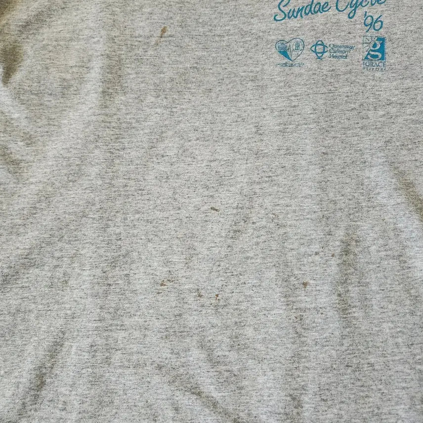 [BUNJANG] Fruit of the Loom Sunday Cycle Commemorative T-shirt / 90s 빈티지 USA 프룻오브더룸 선데이 싸이클 기념 티셔츠 L