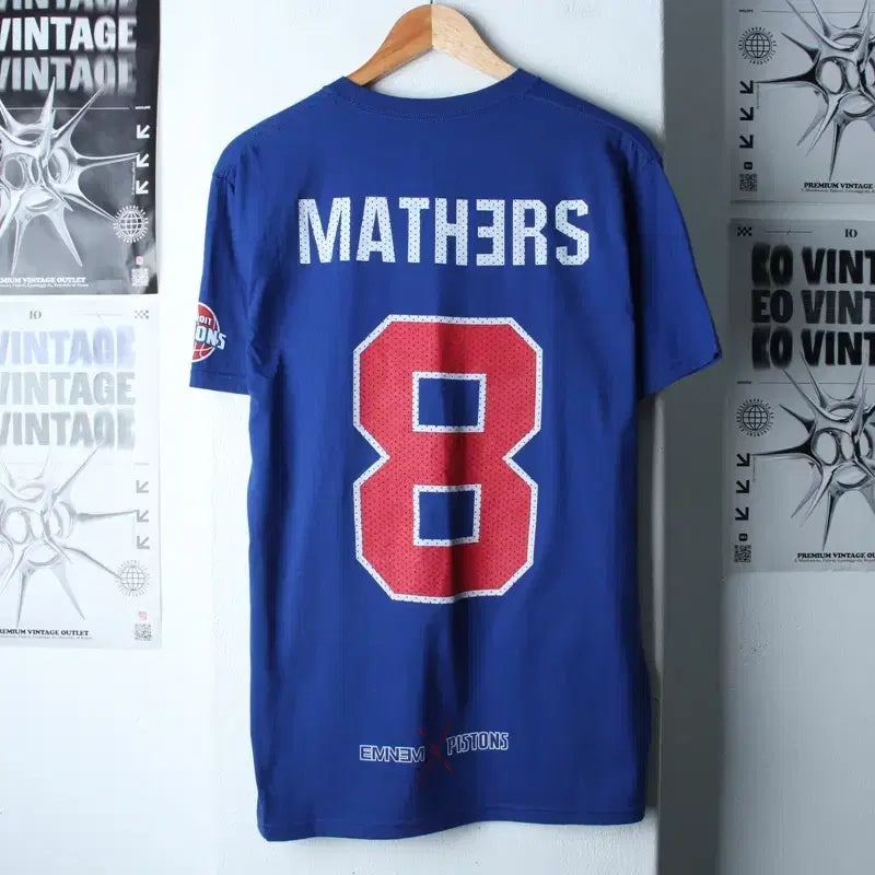 [BUNJANG] Vintage Eminem 8 Mile T-shirt / (M-L) 브랜드빈티지 반팔 티셔츠 에미넴 8마일 희귀 매물-182F8