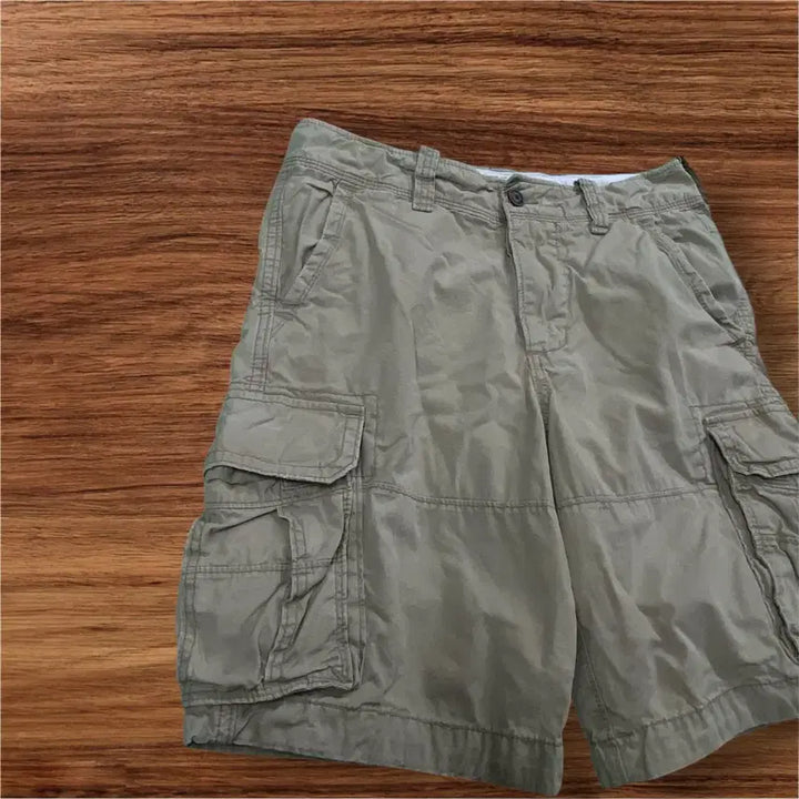 [BUNJANG] Abercrombie Cargo Pocket Vintage Shorts - 31 inch / 아베크롬비 카고포켓 빈티지 숏팬츠-31인치