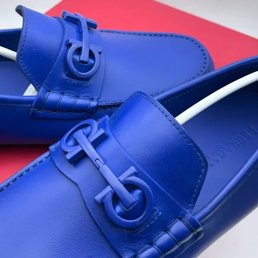 [BUNJANG] Ferragamo 250 EEE Leather Shoes / 정품)페라가모250