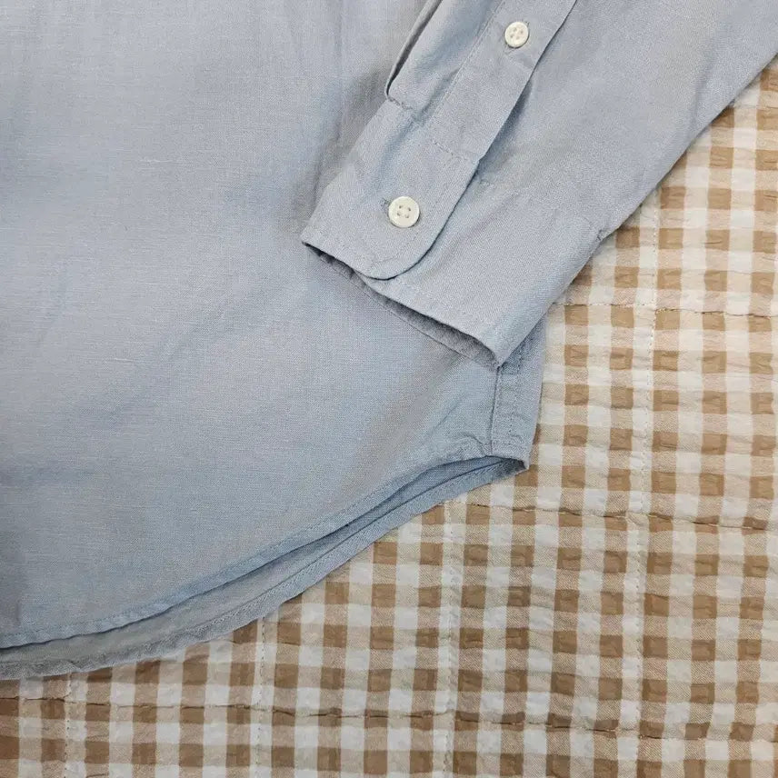 [BUNJANG] Giordano Linen Long Sleeve Shirt Men&