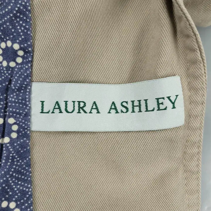 [SOLD OUT] LAURA ASHLEY 로라애슐리 JP 베이지 카라넥 캔버스 코튼 워크자