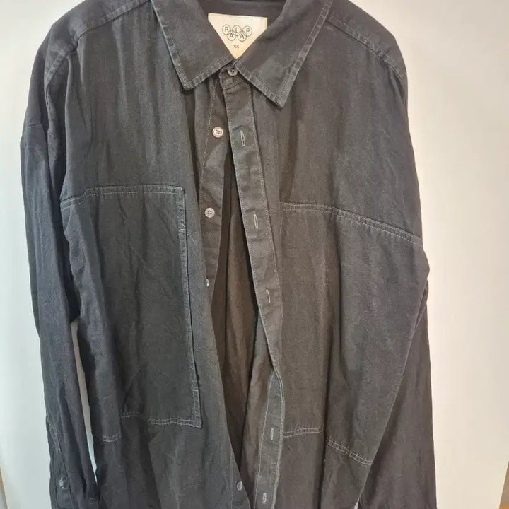 [BUNJANG] 8LAB Black Shirt / 팔랩 검정 남방 셔츠 팝니다.