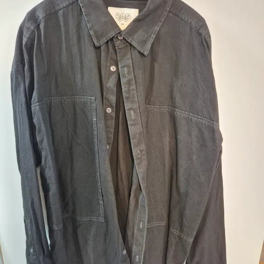 [BUNJANG] 8LAB Black Shirt / 팔랩 검정 남방 셔츠 팝니다.