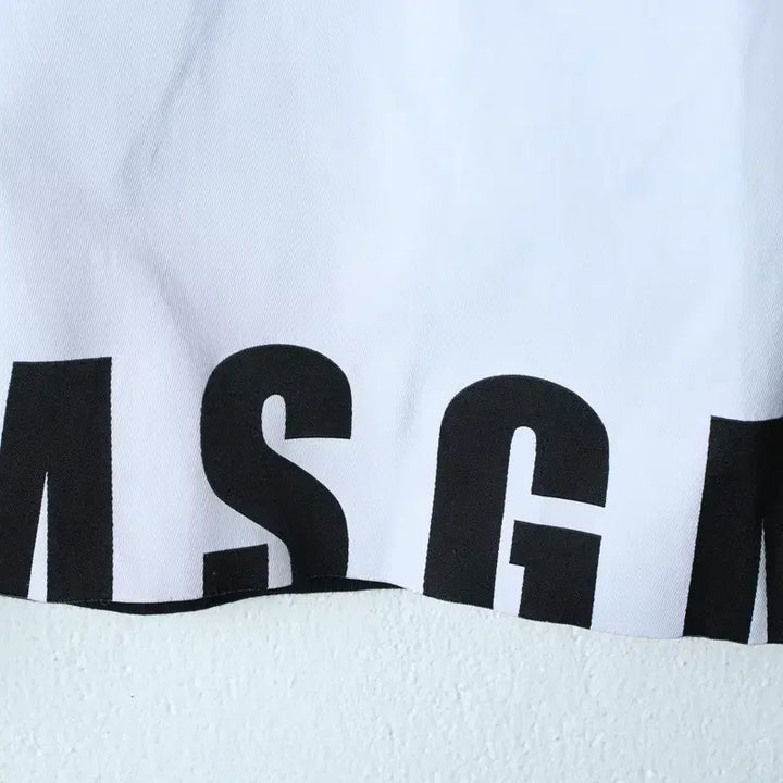 [BUNJANG] MSGM Black T-Shirt / (M) 엠에스지엠 반팔 티셔츠 블랙 이태리-182FA