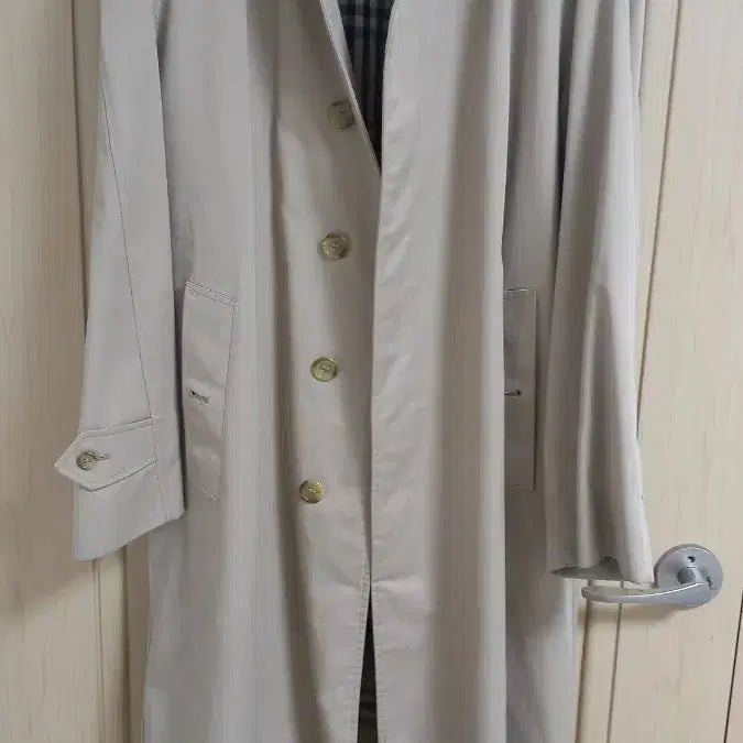 [BUNJANG] Burberry Nova Check Trench Coat / [울 내피포함]정품 버버리 노바체크 트렌치코트