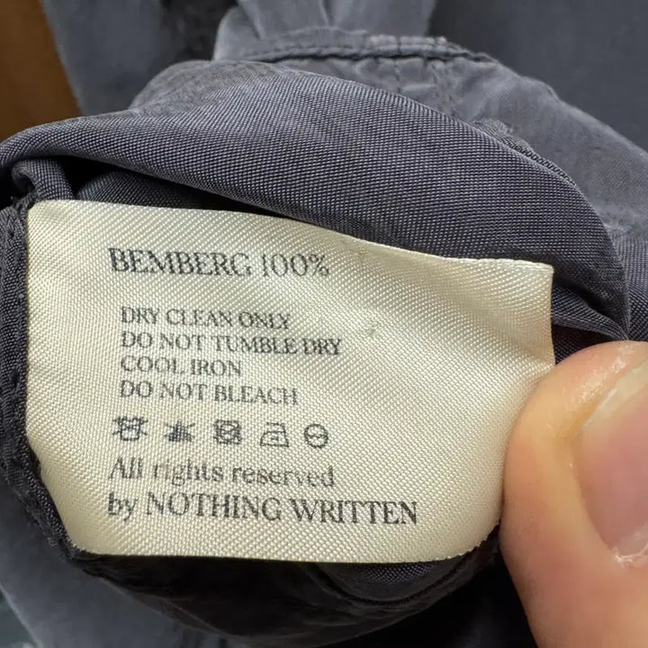 [BUNJANG] Nothing Written Shirt / 낫띵리튼 남방 셔츠