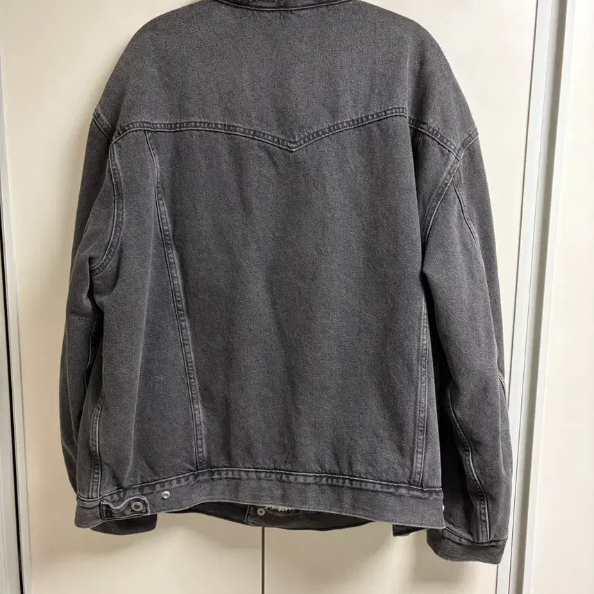 [SOLD OUT] [L] 리바이스 쉐르파 실버탭 그레이 자켓