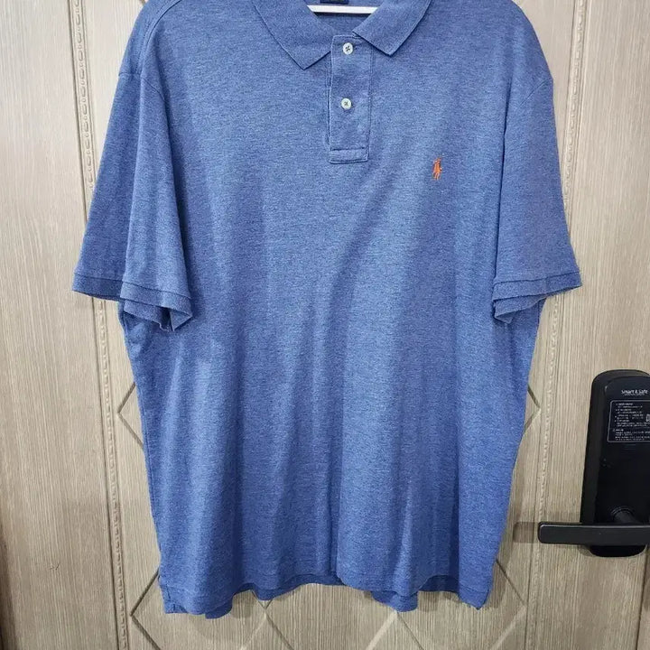 [BUNJANG] Polo Ralph Lauren Blue Short Sleeve Polo Shirt / 폴로 랄프로렌 블루 반팔 카라티