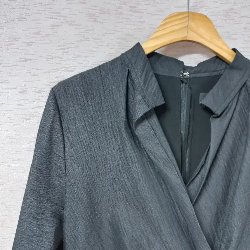 [SOLD OUT] B4-16/마인 블랙 마혼방 롱원피스 여성