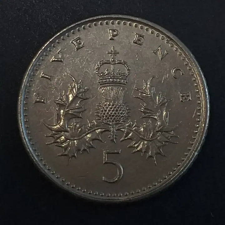 [BUNJANG] British 5 Pence Coin (1991) / 1991년 영국 5펜스 동전 w448