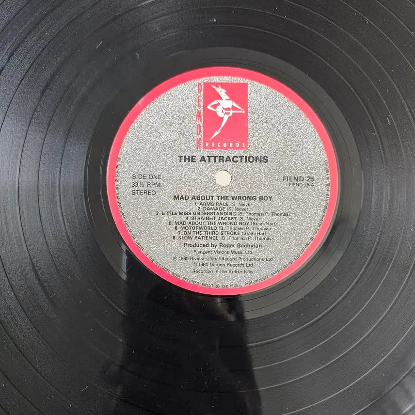 [BUNJANG] The Attractions Mad About The Wrong Boy LP (UK Reissue) / (리이슈 영국반,  더 어트랙션스) The Attractions LP