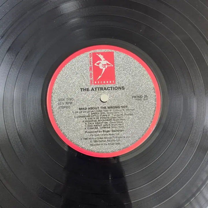[BUNJANG] The Attractions Mad About The Wrong Boy LP (UK Reissue) / (리이슈 영국반,  더 어트랙션스) The Attractions LP