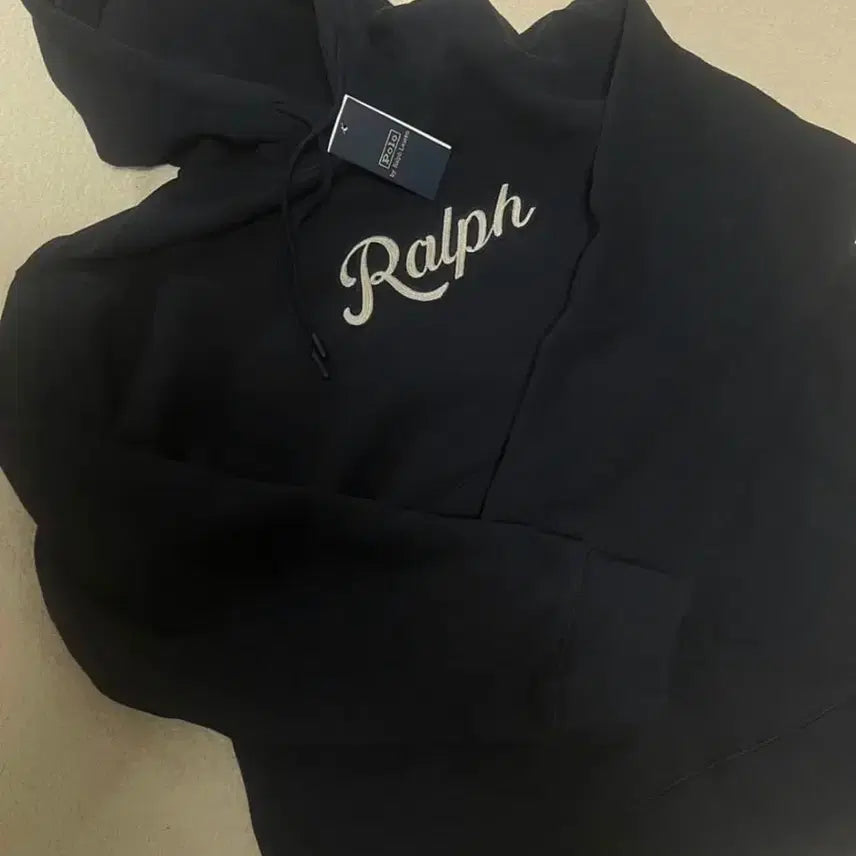 [BUNJANG] Ralph Lauren Embroidered Hoodie / 랄프로렌 자수 후드티