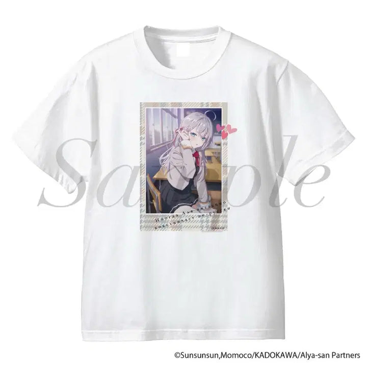 [BUNJANG] Rush Boo Rosidere Occasionally Russian Arya Yang T-shirt M / 러시부끄 로시데레 가끔씩 툭하고 러시아어로 아랴양 티셔츠 M