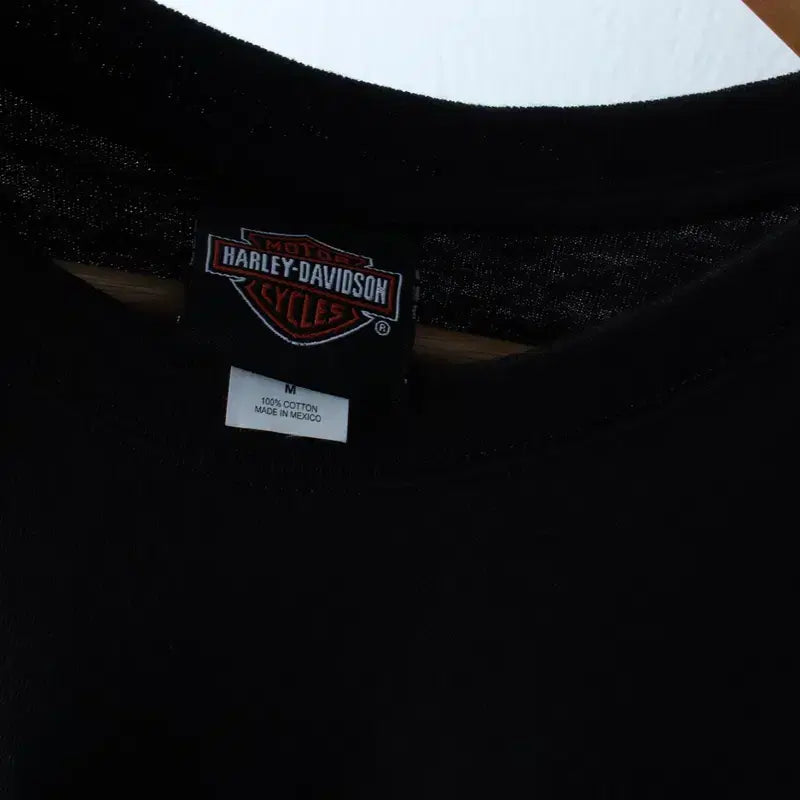 [BUNJANG] Harley-Davidson Motorcycle Graphic T-shirt / (M-L) 할리데이비슨 반팔 티셔츠 바이크 타이거 서울 불꽃-182FC