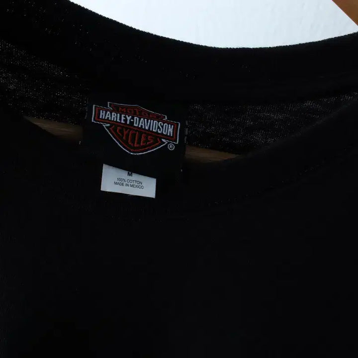 [BUNJANG] Harley-Davidson Motorcycle Graphic T-shirt / (M-L) 할리데이비슨 반팔 티셔츠 바이크 타이거 서울 불꽃-182FC