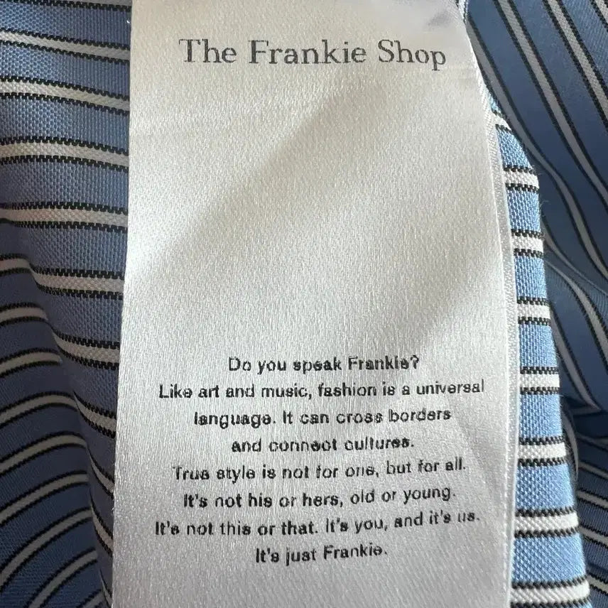 [BUNJANG] The Frankie Shop Striped Shirt / 정품  더 프랭키샵 스트라이프 셔츠  (상태 최상)