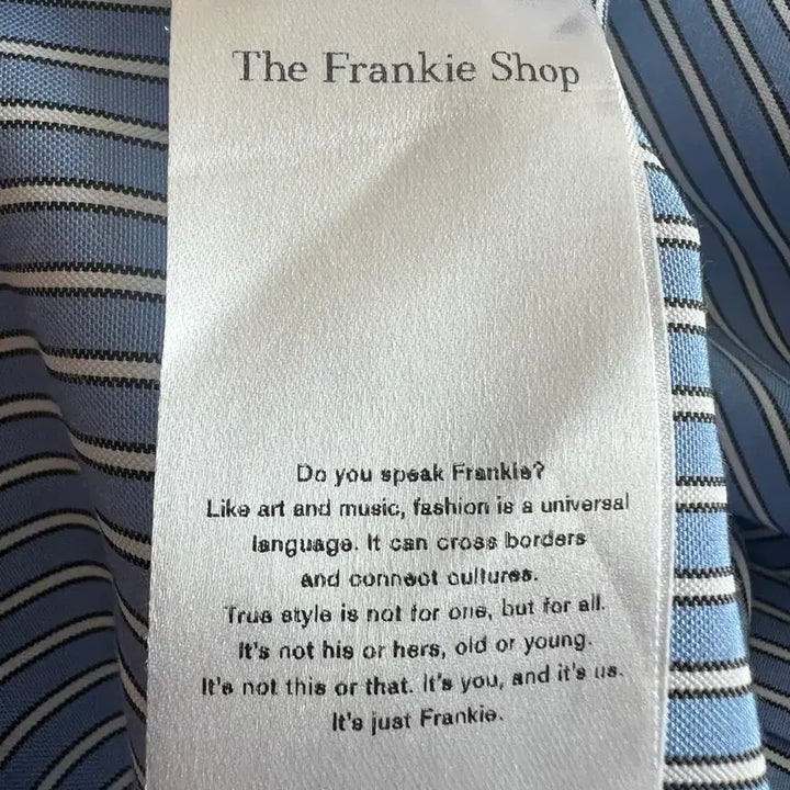 [BUNJANG] The Frankie Shop Striped Shirt / 정품  더 프랭키샵 스트라이프 셔츠  (상태 최상)