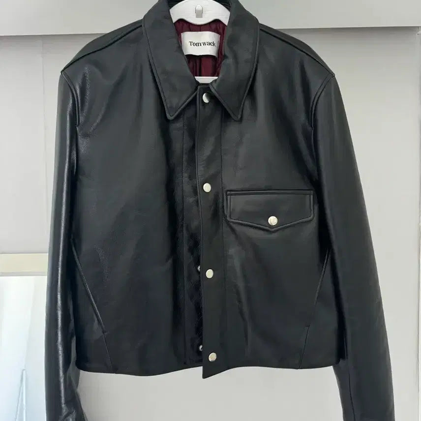[BUNJANG] Toniqweq 25FW Calf Leather Jacket / 토니웩 25fw 카프레더 자켓
