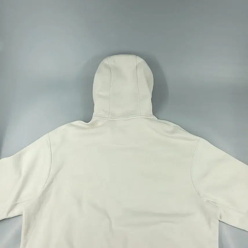 [BUNJANG] Nike Ivory Multi-color NSW Spellout Big Boucle Logo Sweatshirt / 나이키 아이보리톤 멀티컬러 NSW 스펠아웃 빅 부클로고 기모 코튼블렌드
