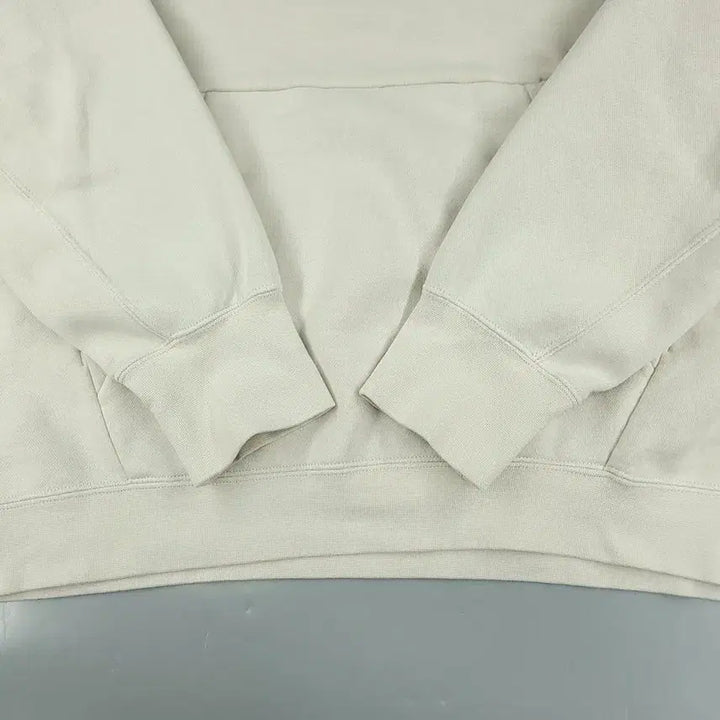 [BUNJANG] Nike Ivory Multi-color NSW Spellout Big Boucle Logo Sweatshirt / 나이키 아이보리톤 멀티컬러 NSW 스펠아웃 빅 부클로고 기모 코튼블렌드