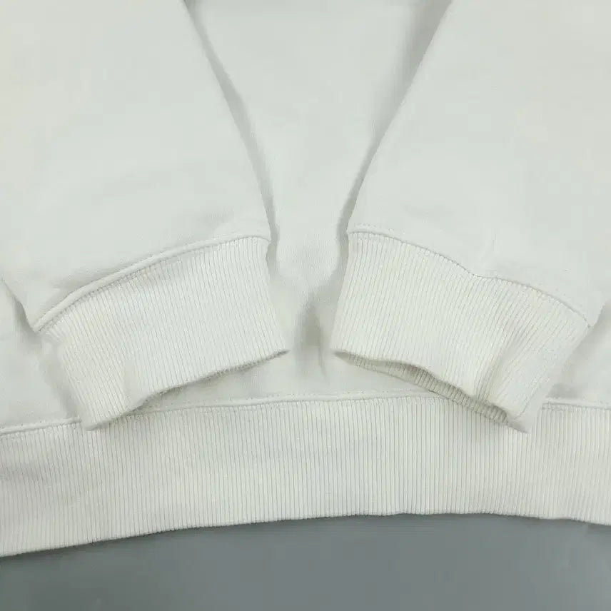 [BUNJANG] Adidas Big Trefoil Logo Raglan Sweatshirt / 아디다스 화이트 블랙 빅트레포일 로고 레글런 코튼블렌드 맨투맨 티셔츠 M