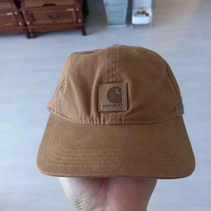 [BUNJANG] Carhartt Brown Ball Cap / 칼하트 브라운 볼캡