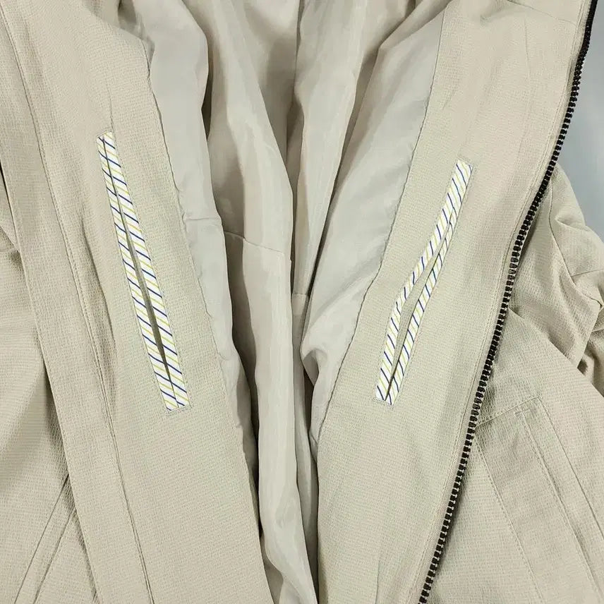 [SOLD OUT] LONDON FOG TIMES 런던포그 라이트베이지 하이넥 나일론 경량