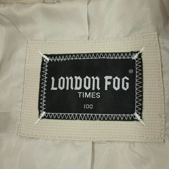 [SOLD OUT] LONDON FOG TIMES 런던포그 라이트베이지 하이넥 나일론 경량