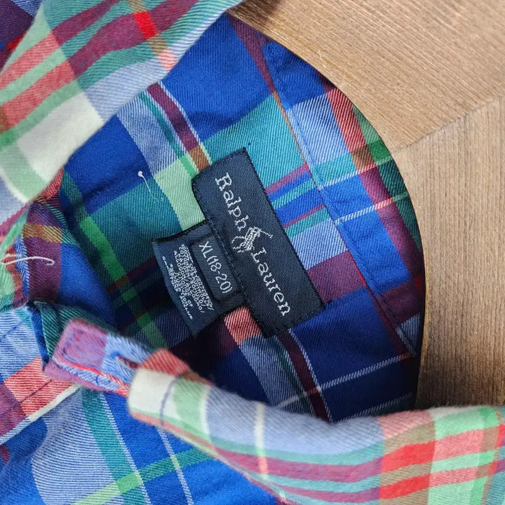 [BUNJANG] Polo Ralph Lauren Checkered Shirt / 폴로 랄프로렌 체크 셔츠 남방