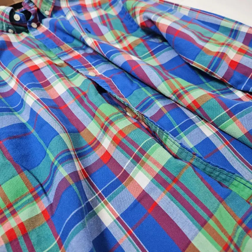 [BUNJANG] Polo Ralph Lauren Checkered Shirt / 폴로 랄프로렌 체크 셔츠 남방