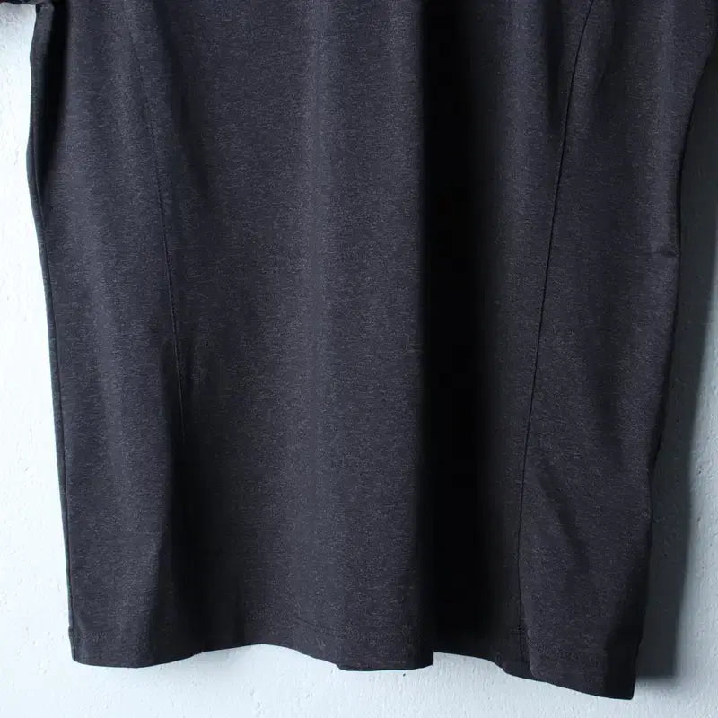 [SOLD OUT] (L) 블랙야크 반팔 카라 티셔츠 기능성 반집업 그레이-18301