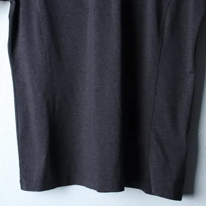 [SOLD OUT] (L) 블랙야크 반팔 카라 티셔츠 기능성 반집업 그레이-18301