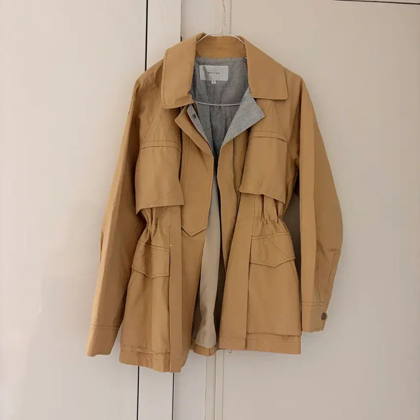 [SOLD OUT] 온앤온 베이지색 야상 자켓
