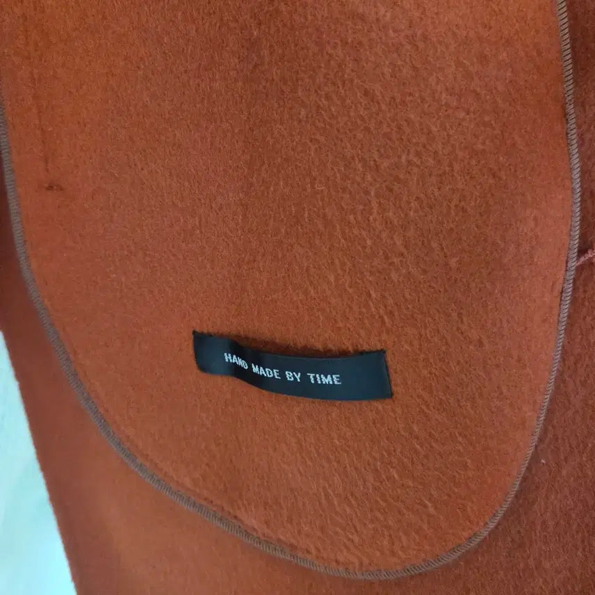 [BUNJANG] TIME Cashmere Coat Wine Brown (55-66) / TIME 타임 캐시미어 코트 와인 브라운 55-66