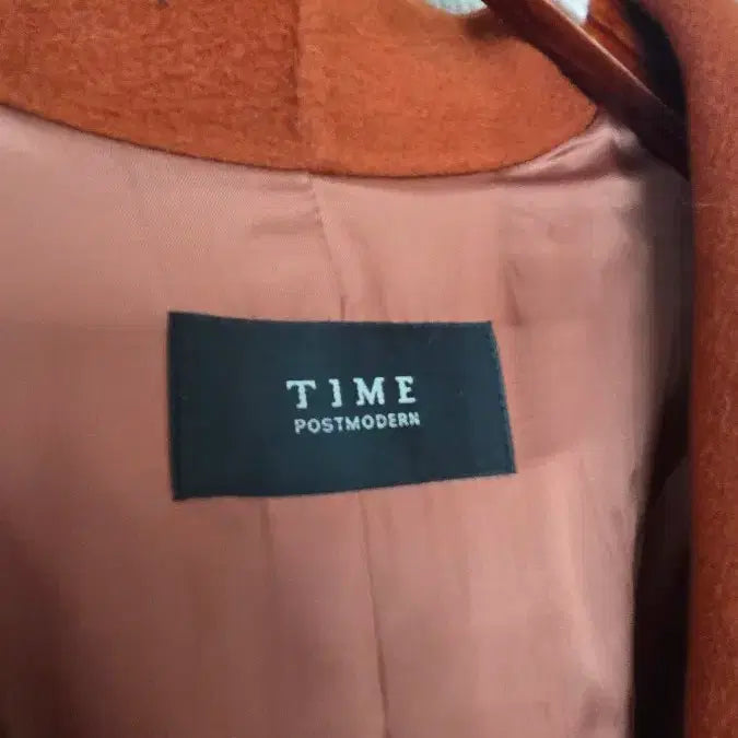 [BUNJANG] TIME Cashmere Coat Wine Brown (55-66) / TIME 타임 캐시미어 코트 와인 브라운 55-66