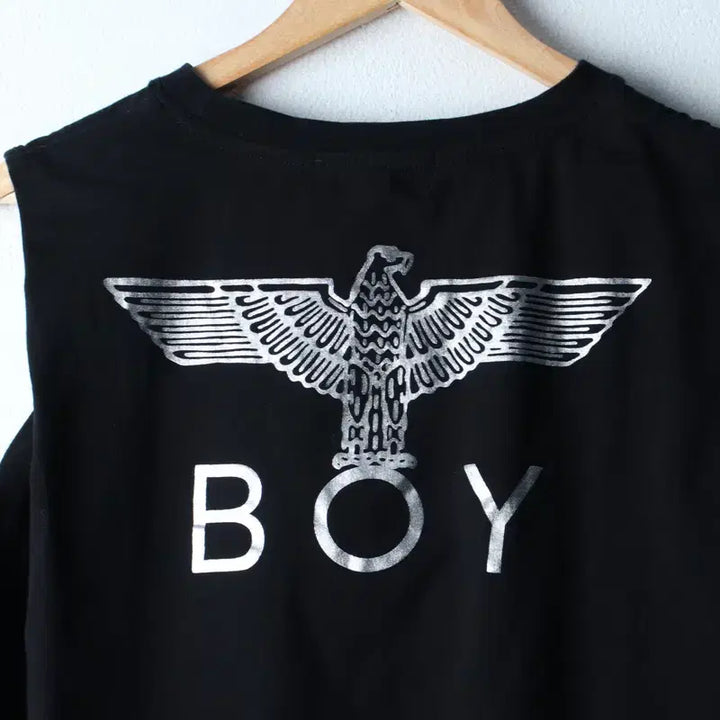[BUNJANG] Boy London Pocket Eagle T-shirt / (M) 보이런던 반팔 티셔츠 민소매 포켓 독수리 Y2K-18302