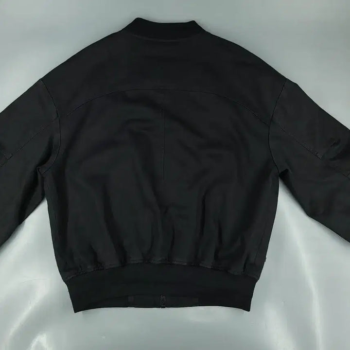 [BUNJANG] MAISON MINED Pigment Black Cut Canvas Cotton Jacket / MAISON MINED 메종미네드 피그먼트 블랙 절개 암포켓 캔버스 코튼