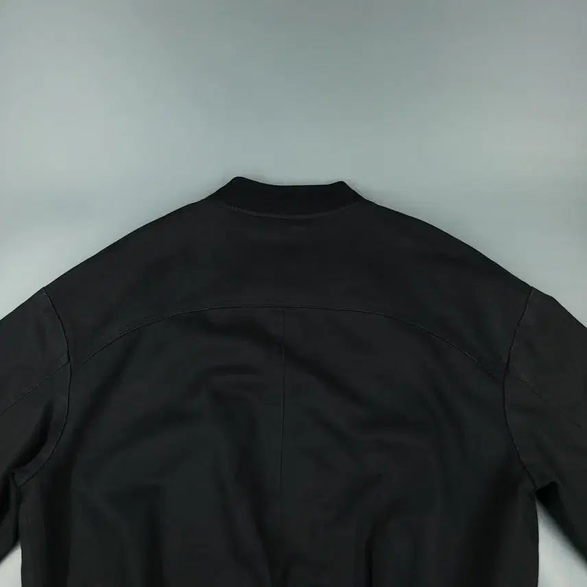 [BUNJANG] MAISON MINED Pigment Black Cut Canvas Cotton Jacket / MAISON MINED 메종미네드 피그먼트 블랙 절개 암포켓 캔버스 코튼