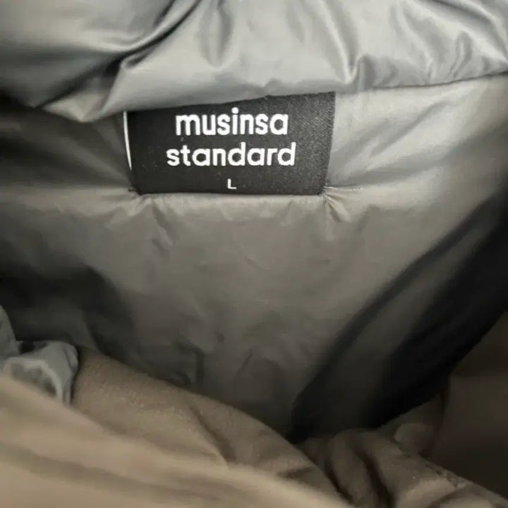 [BUNJANG] Musinsa City Leisure Padded Windbreaker Brown / 무신사 시티레저 패디드 윈드브레이커 브라운