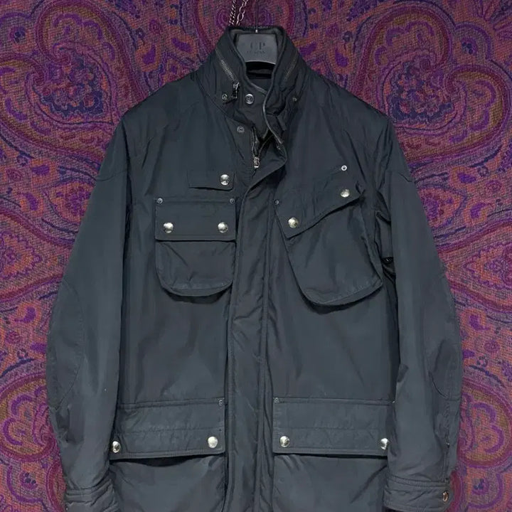 [BUNJANG] Polo Ralph Lauren Leather Accented Bike Jacket / 폴로 랄프로렌 바이크 가죽배색 자켓