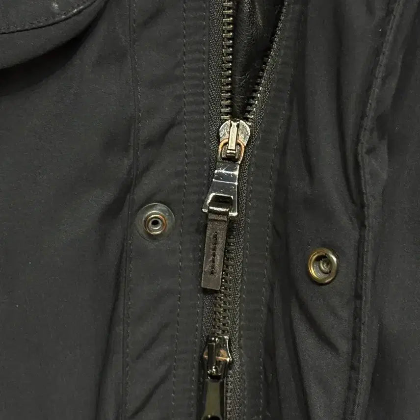 [BUNJANG] Polo Ralph Lauren Leather Accented Bike Jacket / 폴로 랄프로렌 바이크 가죽배색 자켓