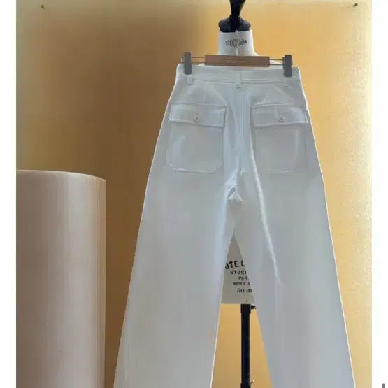 [BUNJANG] Ce Moment White Pants Size 40 / 쎄모먼 바지 -40