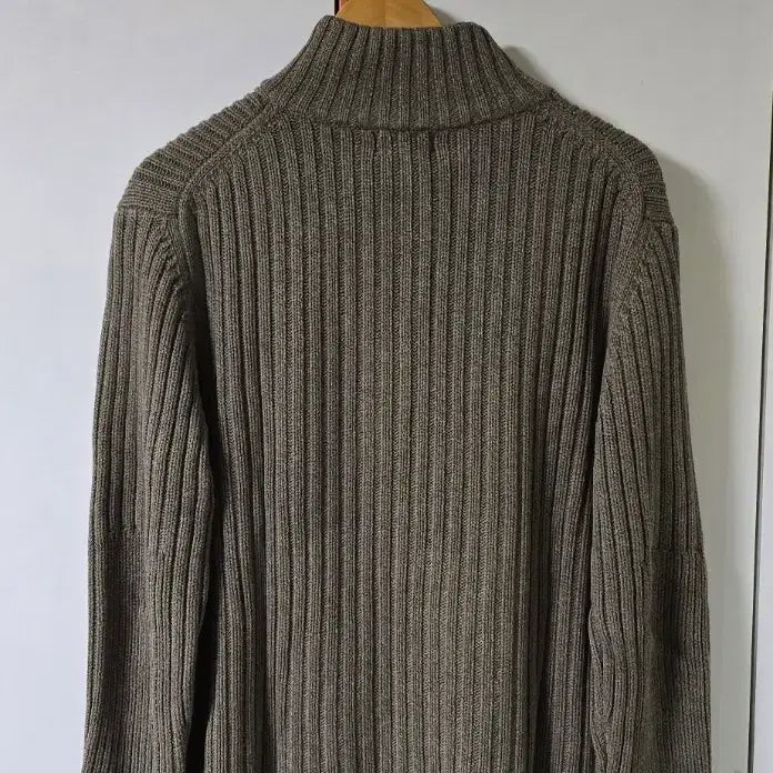 [BUNJANG] Polo Jeans Half-Zip Cable Knit Sweater L / 폴로(Polo)진스 반집업 꽈배기 니트 L