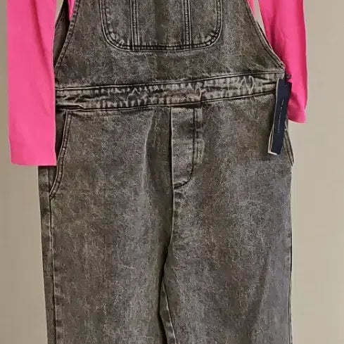[BUNJANG] 66Girls Washed Denim Jumpsuit / 66GIRLS(M)(55~77실측참조)워싱 데님