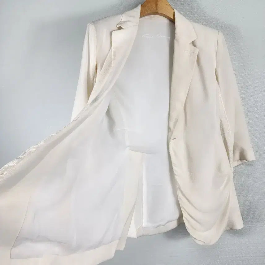 [BUNJANG] Rick Owens Silk 100% Drape Detail Jacket / 락오웬스 약300만원 실크100% 자켓